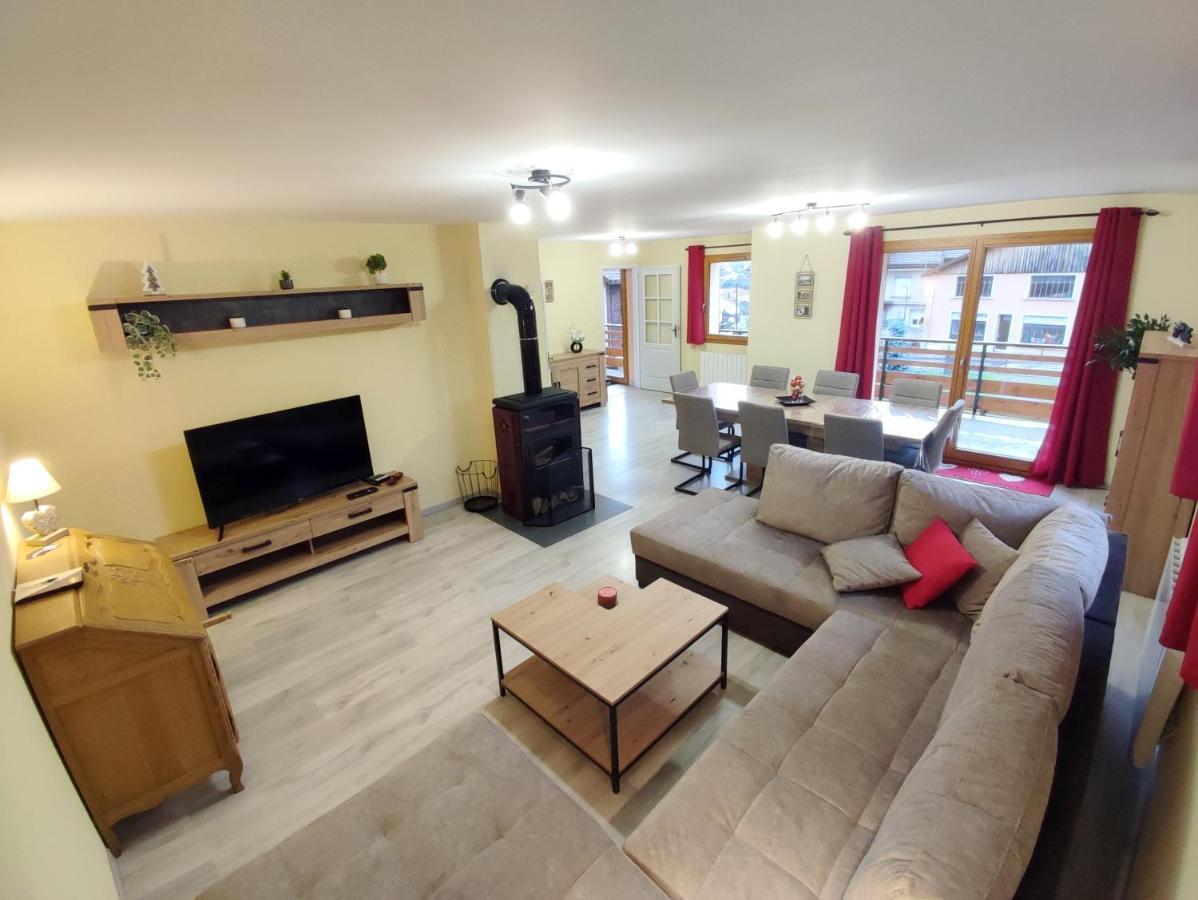 Les Randogodilleurs Avec Jacuzzi A 2Kms Des Pistes Et 350M Du Theatre Du Peuple ! Villa Bussang Exterior photo